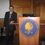 LPI pētnieks T.V.Pumpuriņš konferencē Maskavas valsts Humanitārajā universitātē 2012.gada 16.martā