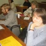 Konferences dalībnieki. Foto L.Leikuma, 2012
