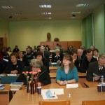 Konferences plenārsēdes dalībnieki. Foto A.Medveckis, 2012